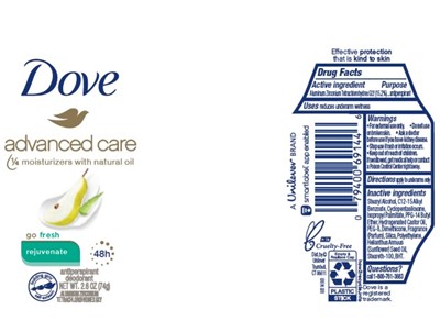 Doverejuvenateapdeois (Dove Advanced Care Rejuvenate 48h Antiperspirant Deodorant)
